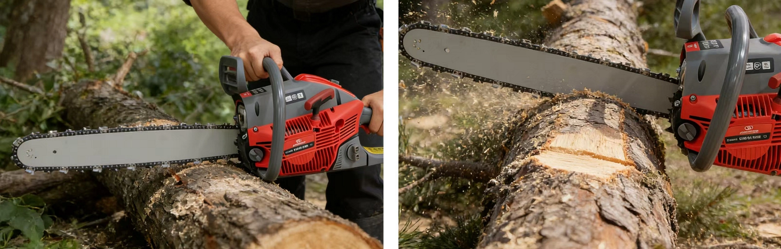 58cc Gasoline Chainsaw -Applications