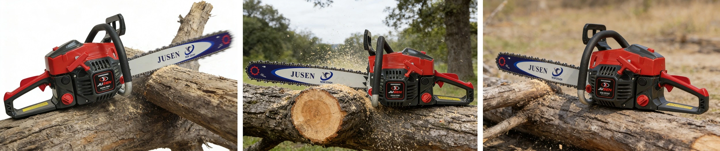 Gas Powered Gasoline Chain Saw - Applications
