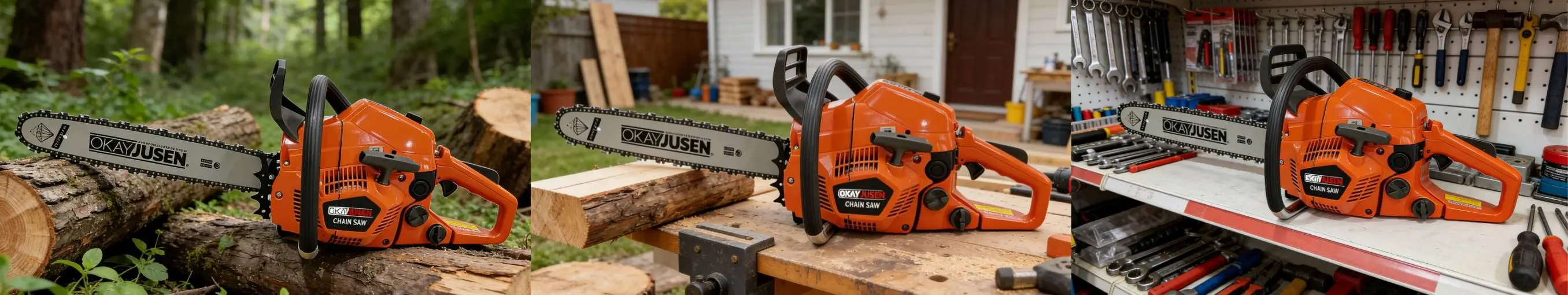 43cc 2-Stroke Gasoline Chainsaw -Applications 43cc 2-Stroke Gasoline Chainsaw -Applications