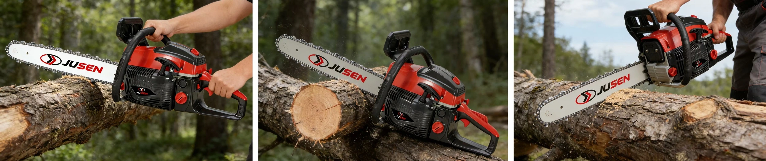 62cc Gas Chain Saw - Applications 62cc Gas Chain Saw - Applications