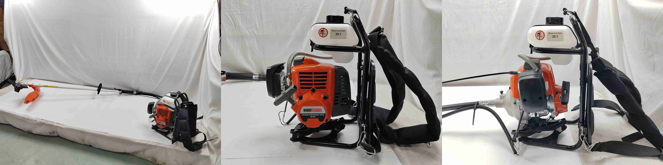 JUSEN 43cc Float Type Garden Use Backpack Grass Brush Cutter-product overview JUSEN 43cc Float Type Garden Use Backpack Grass Brush Cutter-product overview