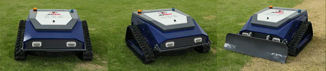 Gasoline Remote Control Lawn Mower-Applications