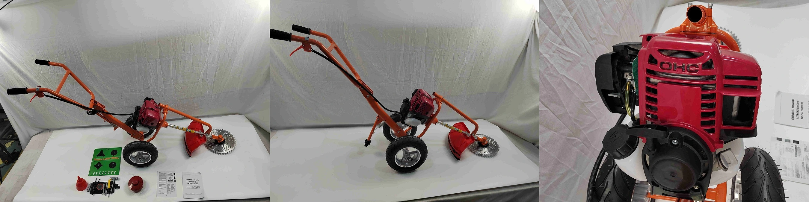 2-Stroke Hand Push Brush Cutter-product overview 2-Stroke Hand Push Brush Cutter-product overview