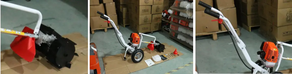 52cc 2-Stroke Hand Pushed Sweeping Machine-Product Overview 52cc 2-Stroke Hand Pushed Sweeping Machine-Product Overview