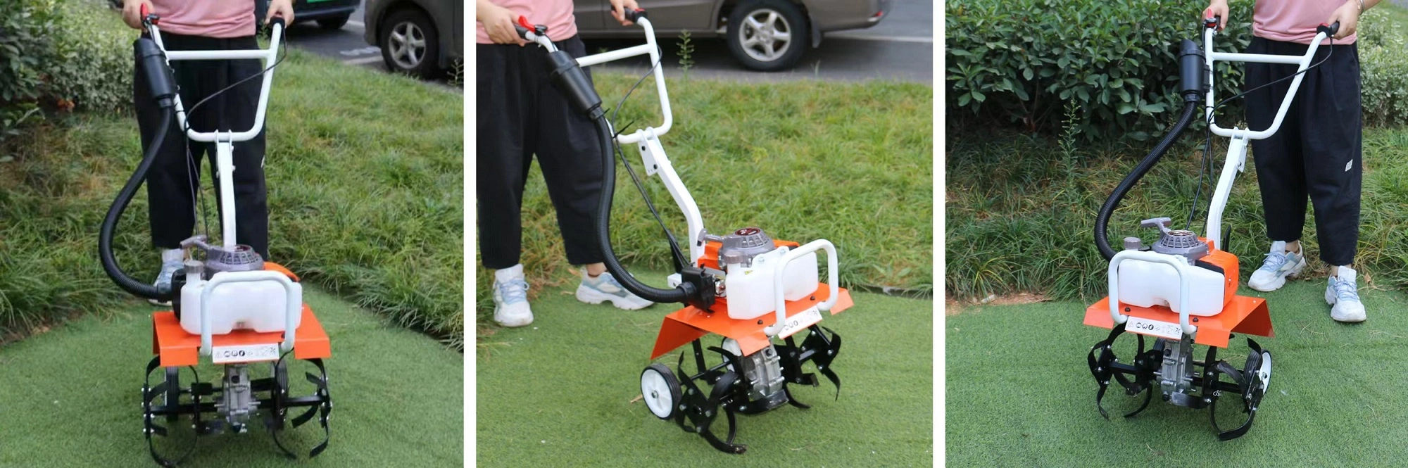 Handy 2-Stroke 63cc Petrol Mini Tiller-Applications Handy 2-Stroke 63cc Petrol Mini Tiller-Applications