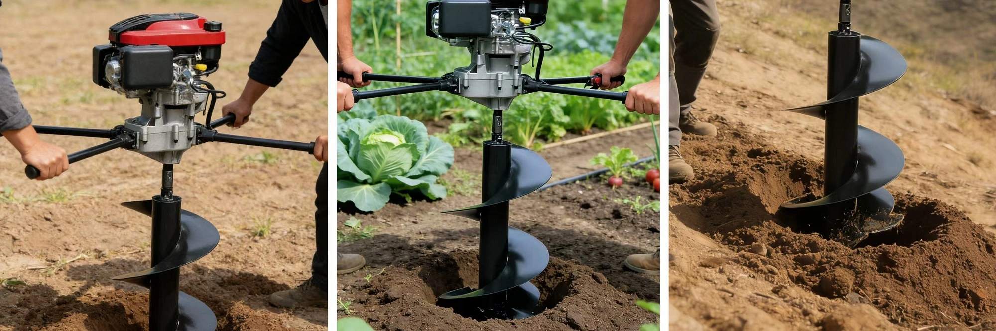 Big Power 196cc Earth Auger - Applications