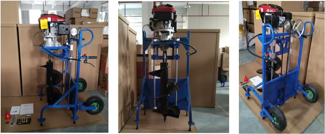 4-Stroke Power Gasoline Engine Earthaugers Machine-Product Overview