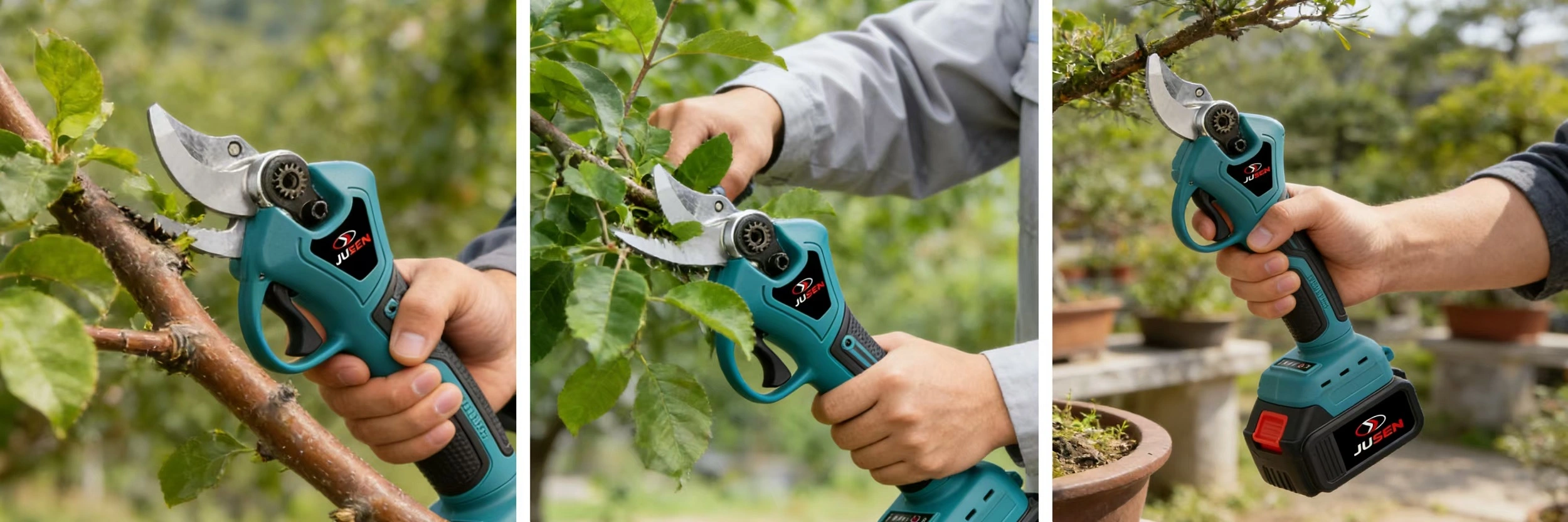 Long Reach Lithium-Ion Garden Shears 21v -Applications Long Reach Lithium-Ion Garden Shears 21v -Applications