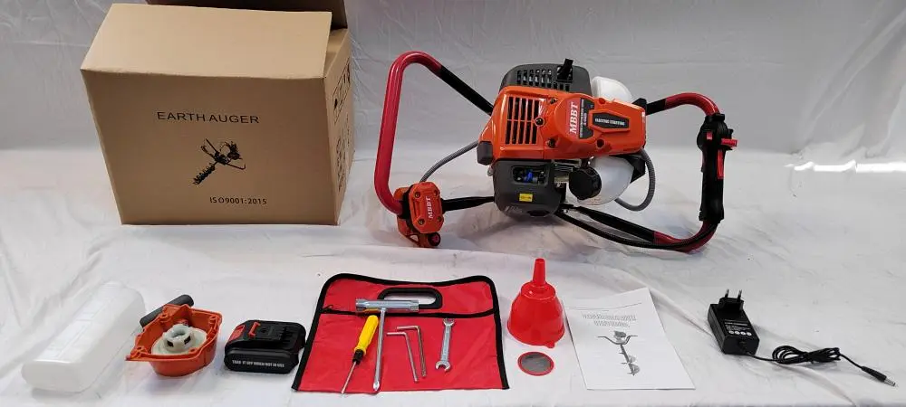 43cc 2-stroke electric-start earth auger