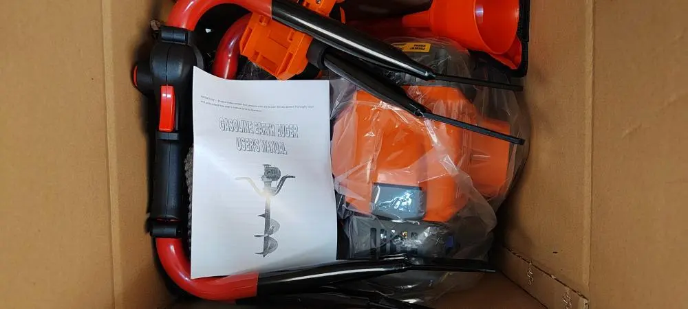 43cc 2-Stroke Electric-Start Earth Auger 