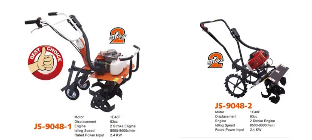 63cc 2 Stroke Mini Power Tiller