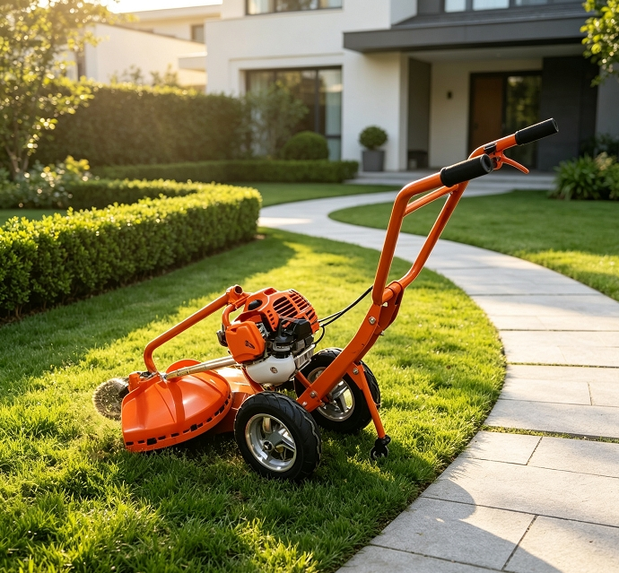 HP520B 52cc 2 stroke hand push brush cutter-applications