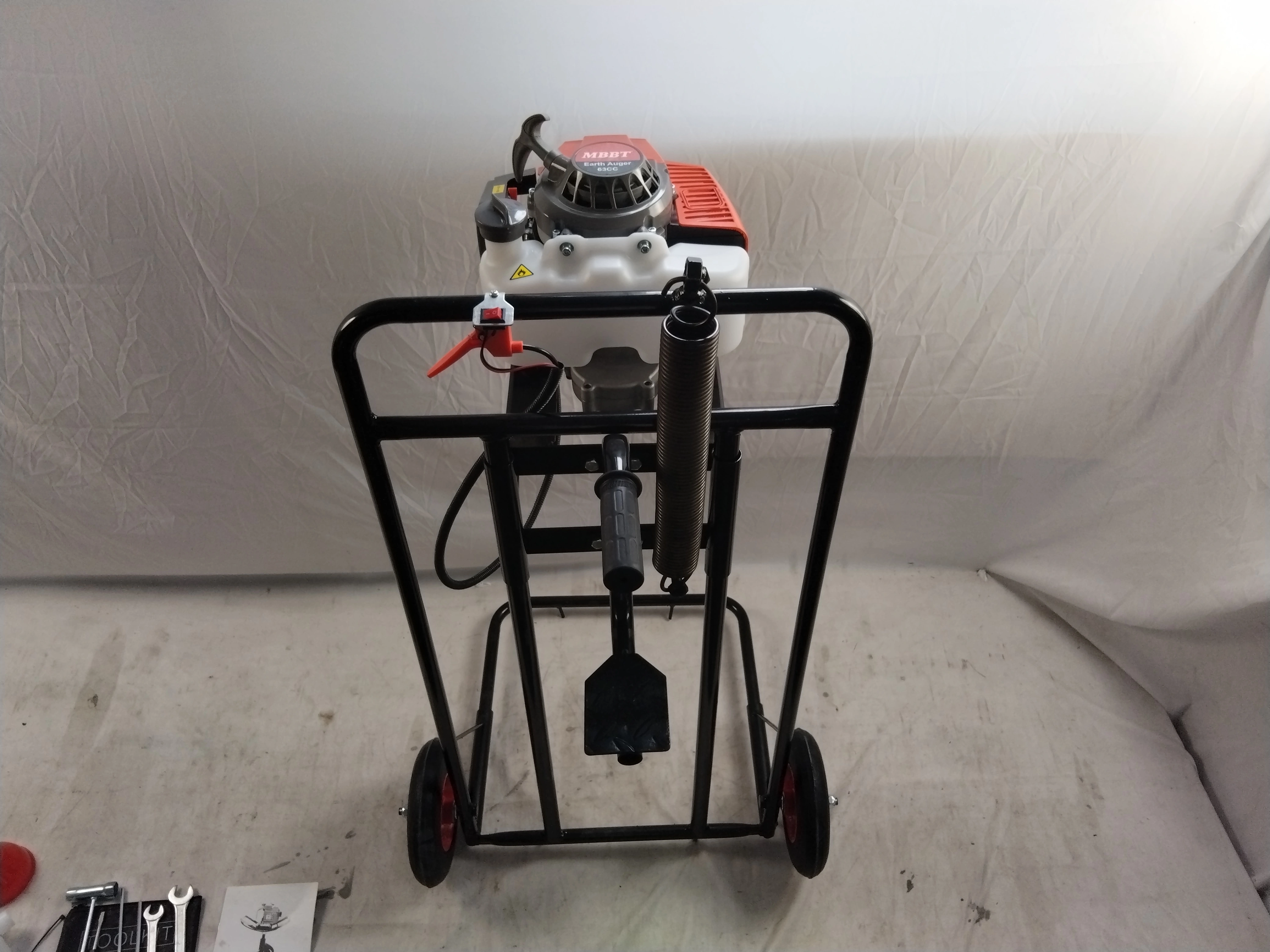 63CC Wheeled Foot Operated Earth Auger-Product Overview