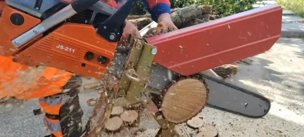 Gas Powered Gas Chain Saw Gas Powered Gas Chain Saw