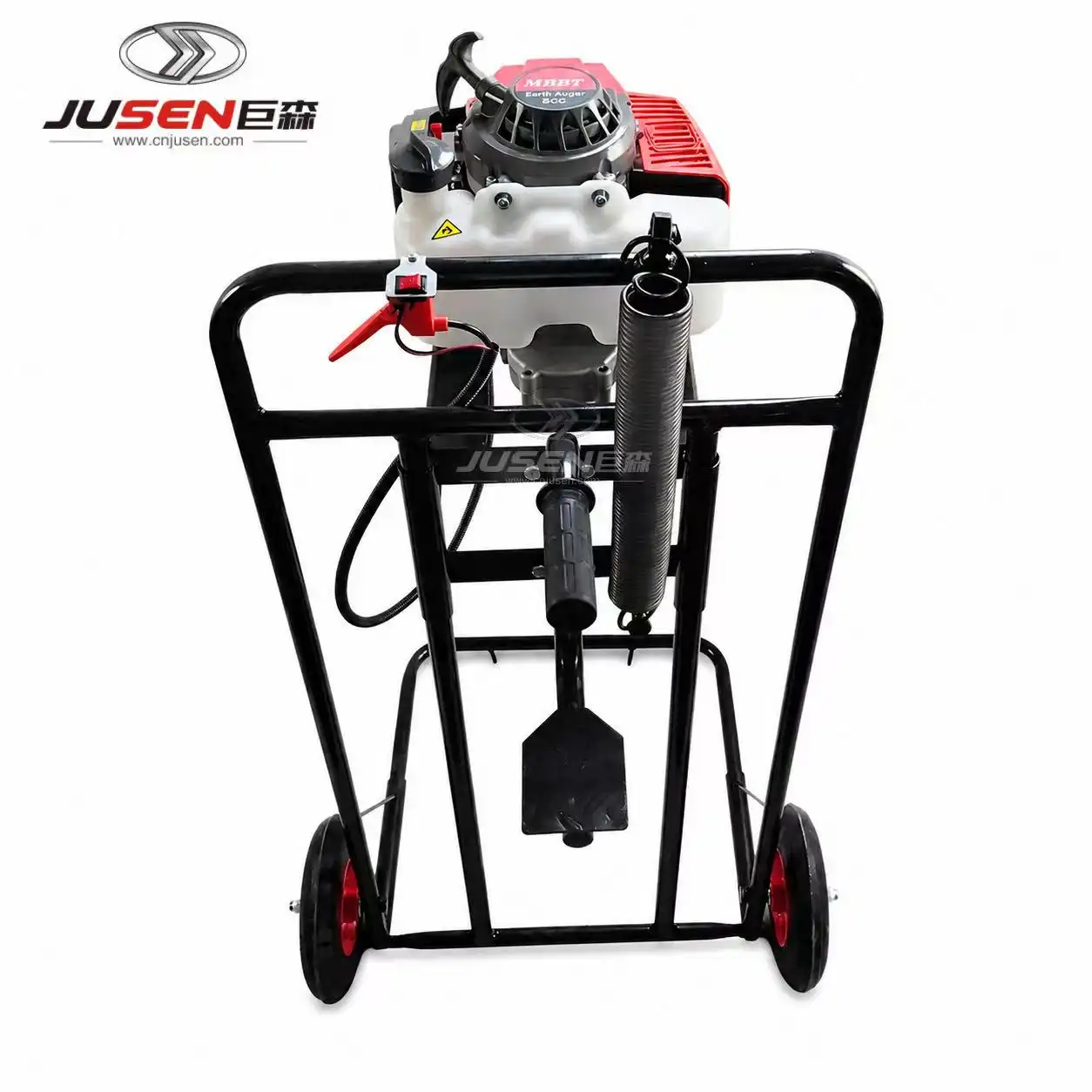 63CC Wheeled Foot Operated Earth Auger